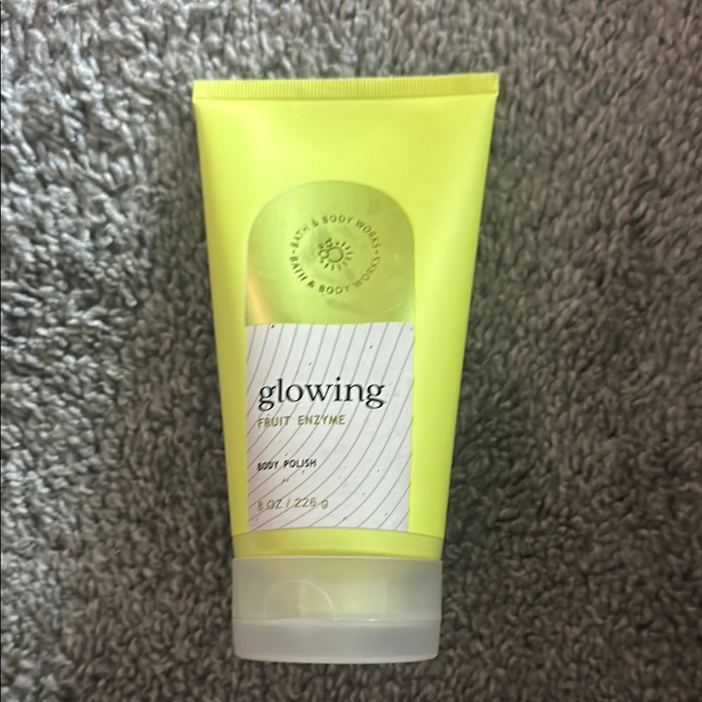 Bath & Body Works Glowing Fruit Enzyme Body Polish - Vibrant Yellow